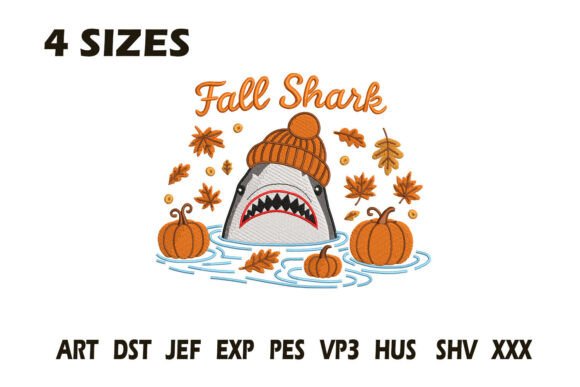 Fall Shark Embroidery Design Review