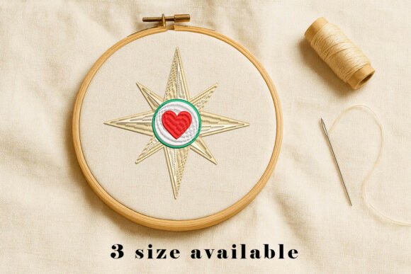 Heart Compass Embroidery Design: A Pro Review