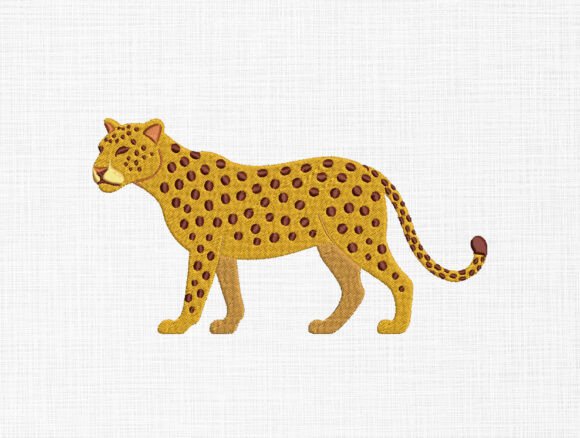 Leopard Animal Embroidery Design: A Seller’s Review
