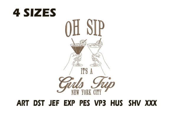 Oh Sip Girls Trip Embroidery: A Designer’s Review
