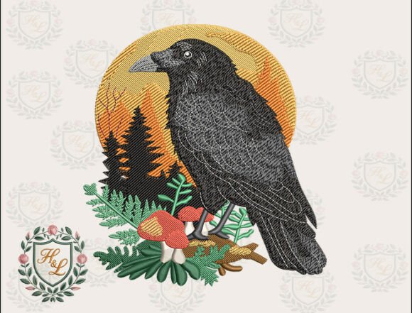 Review: Forest Raven Embroidery Files for Boutique Sweatshirts