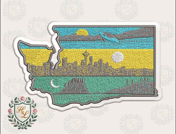 Review: Layers of Washington Embroidery Files