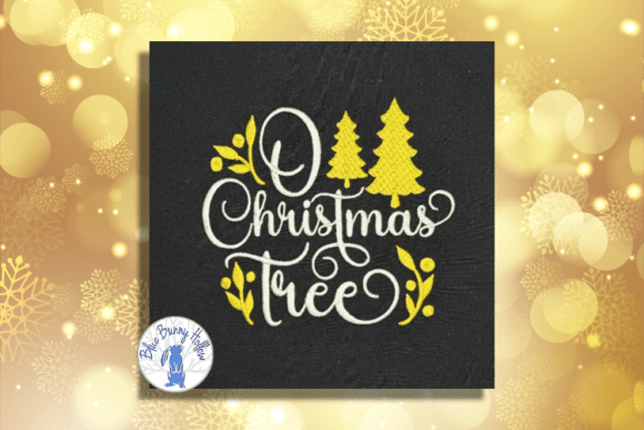 Review: O Christmas Tree Embroidery Design for Boutiques