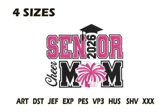 Reviewing Senior Cheer Mom 2026 Embroidery for Holiday Sales