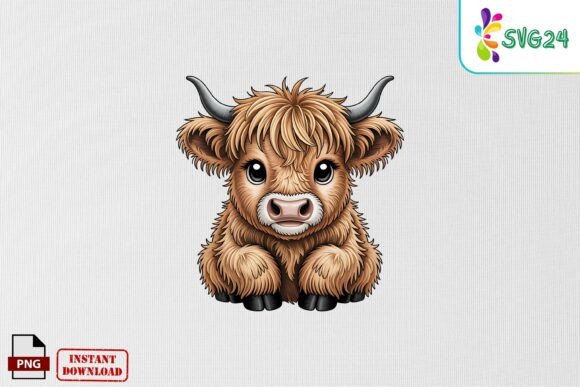 Reviewing the Cute Highland Cow Embroidery PNG